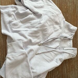 All in Motion White Hoodie